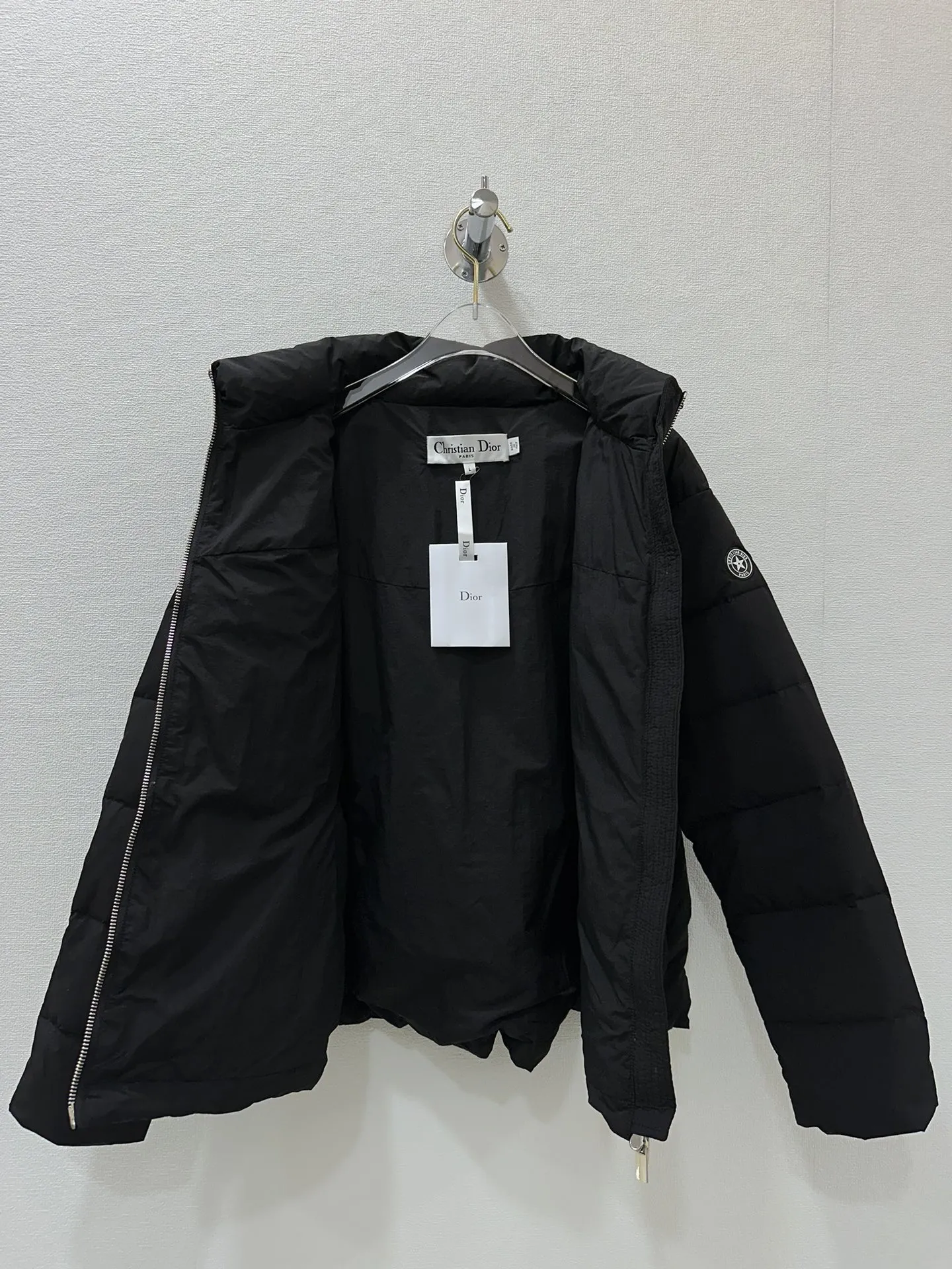 Christian Dior 黒 ウエストシェイプ ダウンジャケット - 画像 (7)