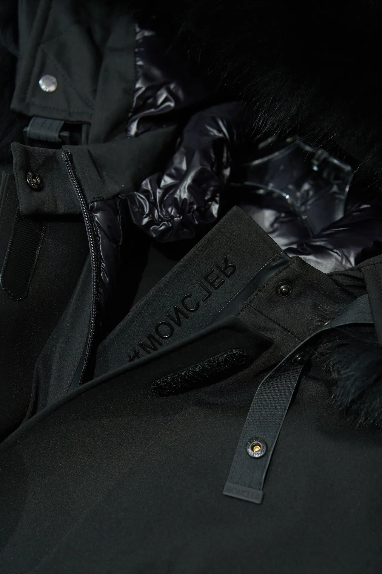 モンクレール グルノーブル レディース ダウンジャケット ブラック - 画像 (7)