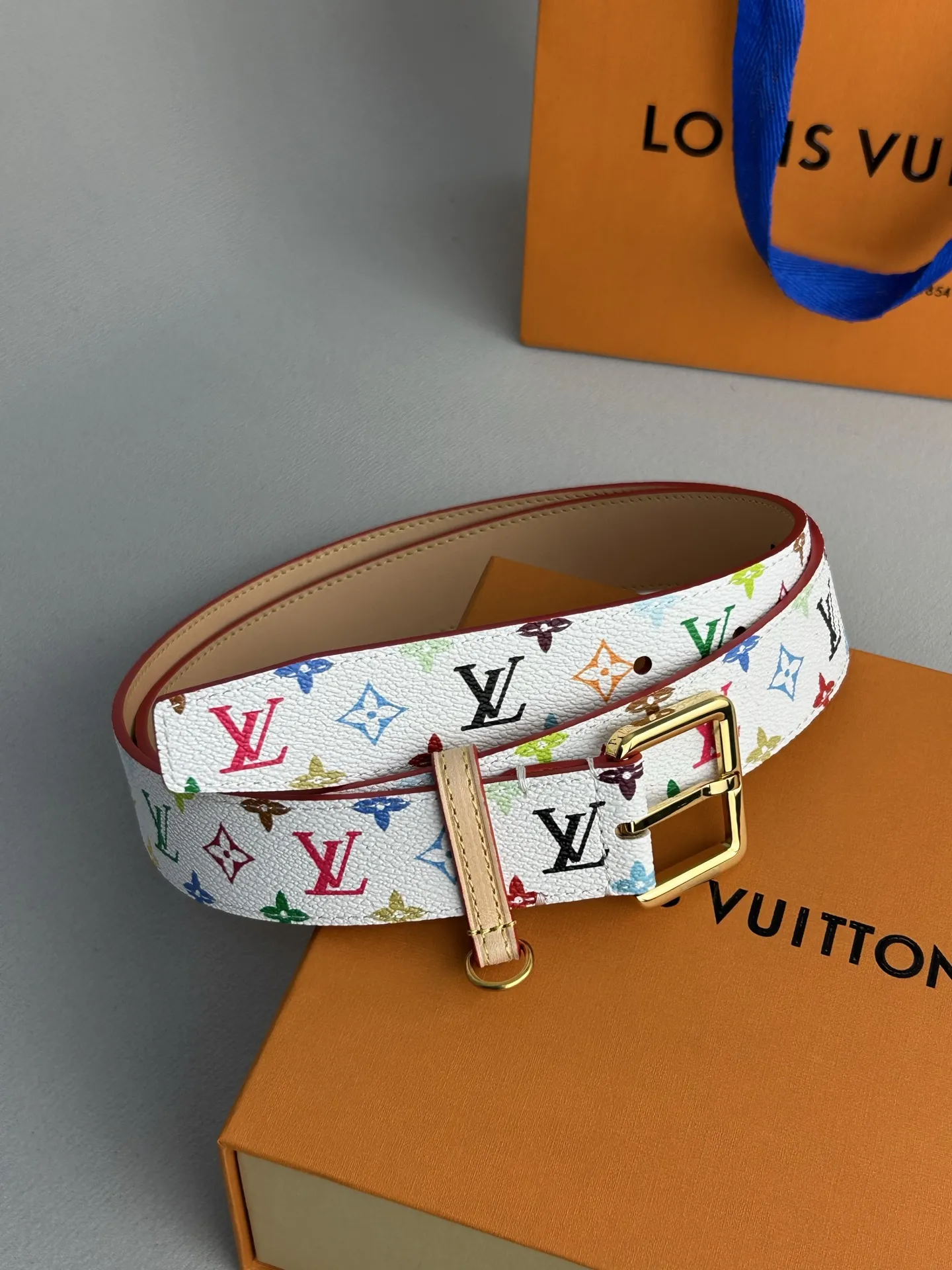 LOUIS VUITTON ベルト ホワイト ベルト