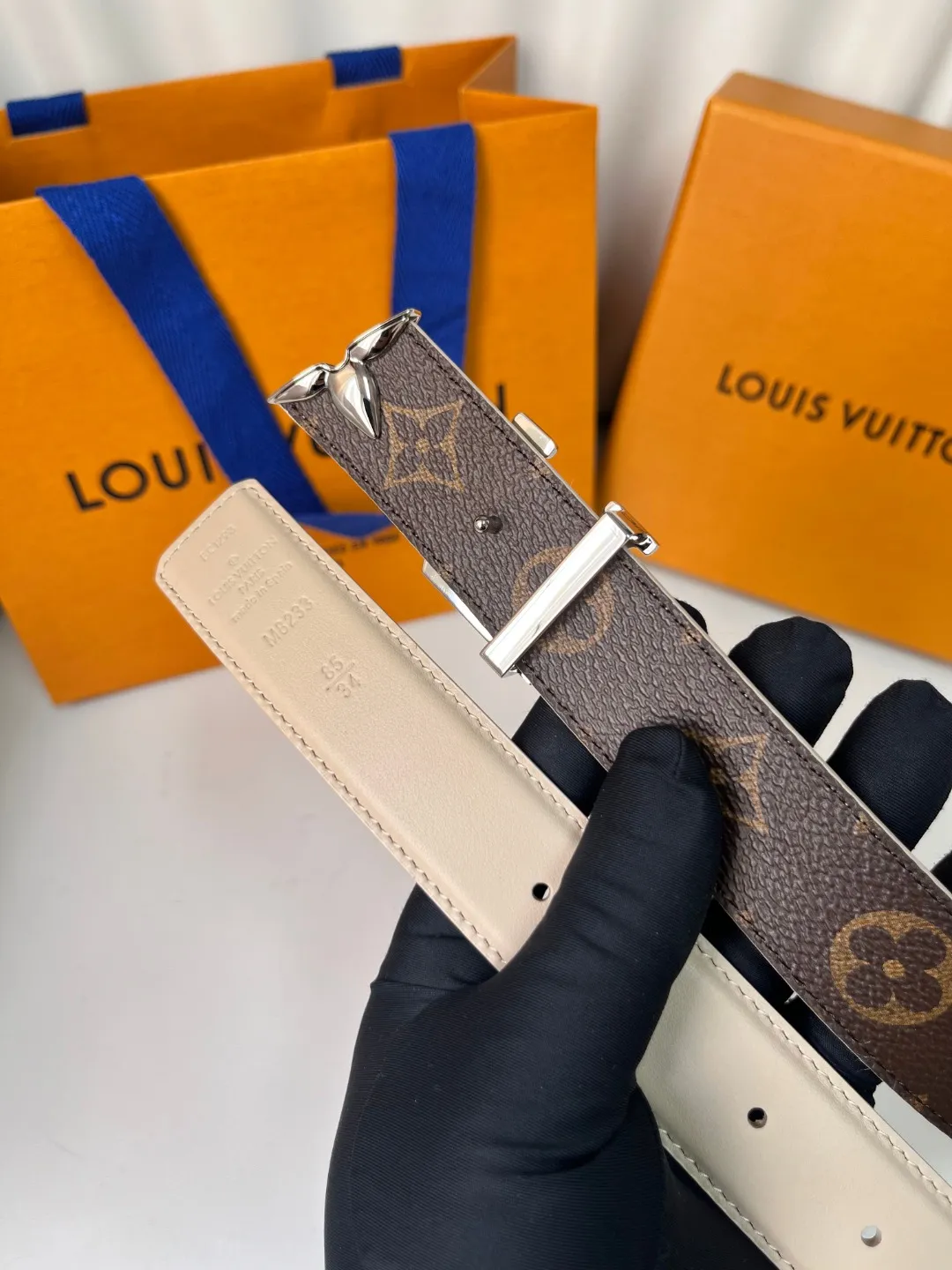 Louis Vuitton ベージュ レディースベルト - 画像 (6)