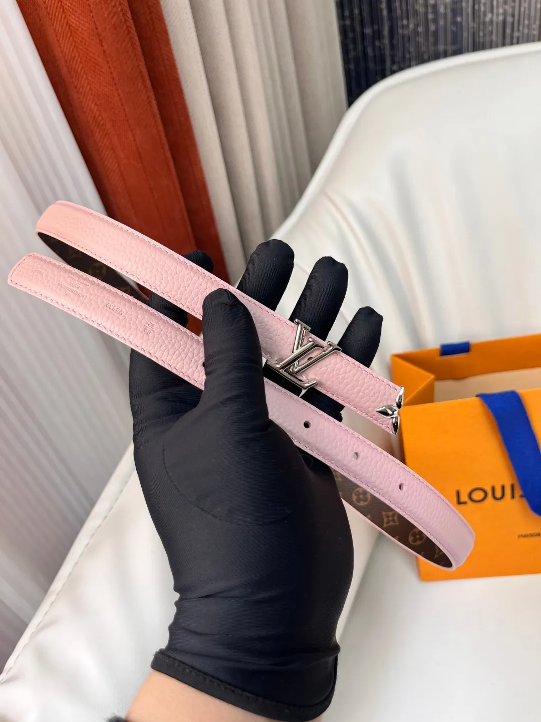 Louis Vuitton ピンク レディースベルト - 画像 (5)