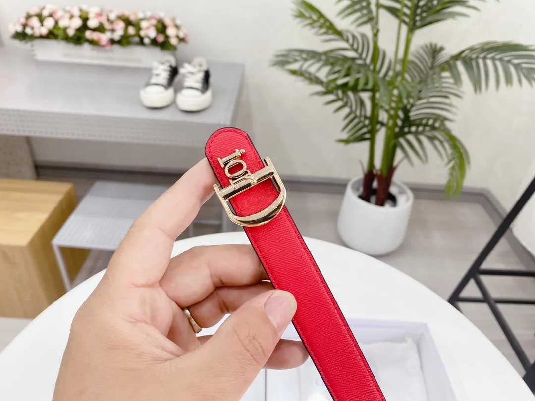 Christian Dior レッドブラックベルト 2.5cm - 画像 (9)