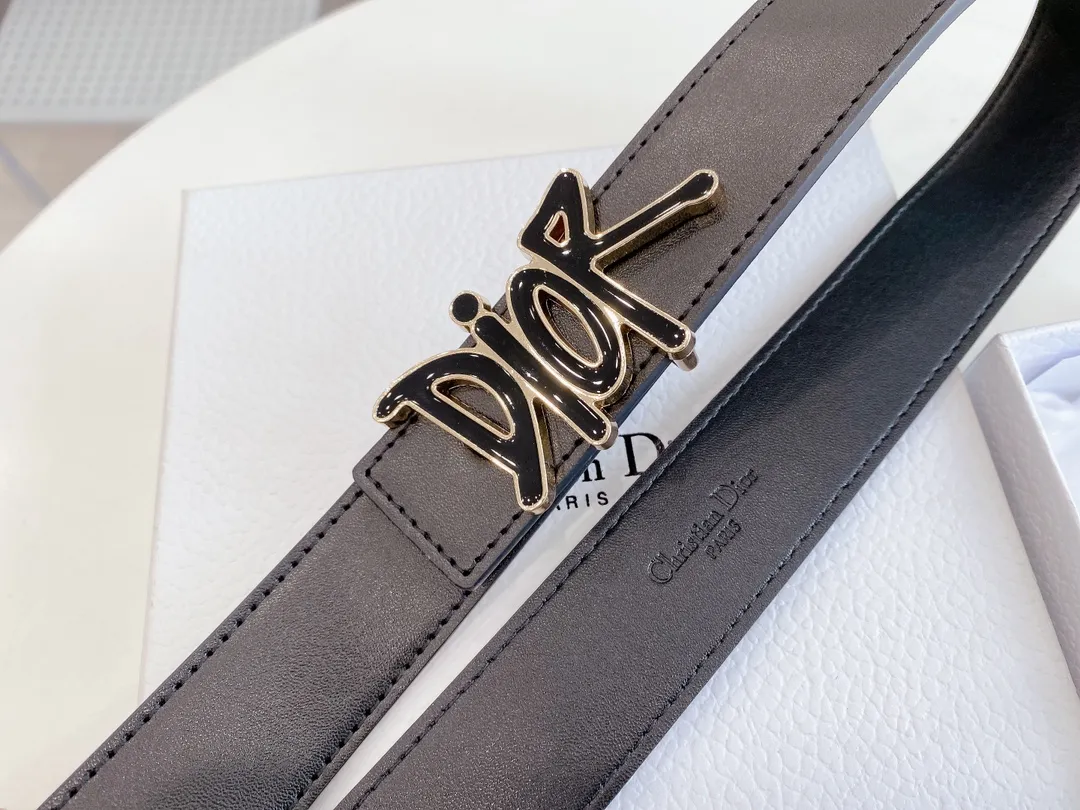 Christian Dior ブラックゴールドベルト - 画像 (6)