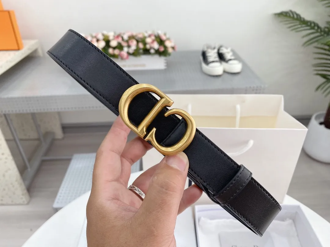 Christian Dior ブラックベルト ゴールドバックル - 画像 (9)