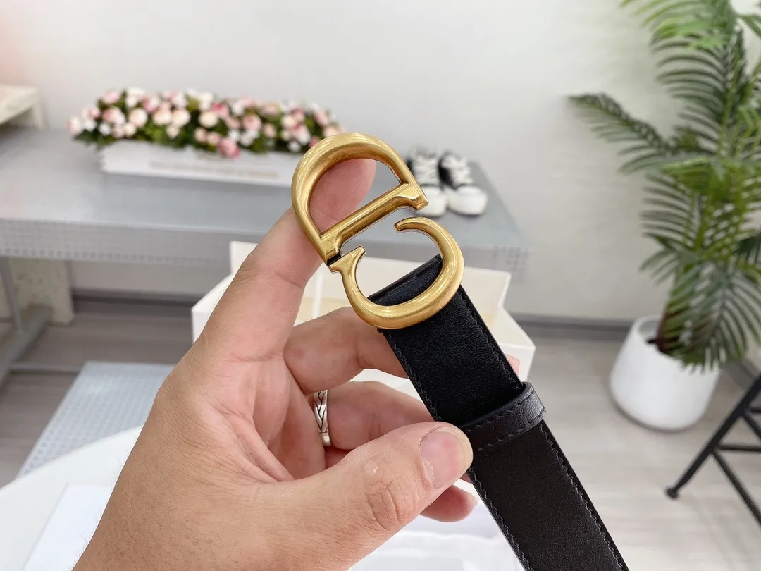 Christian Dior ブラックベルト ゴールドバックル - 画像 (10)