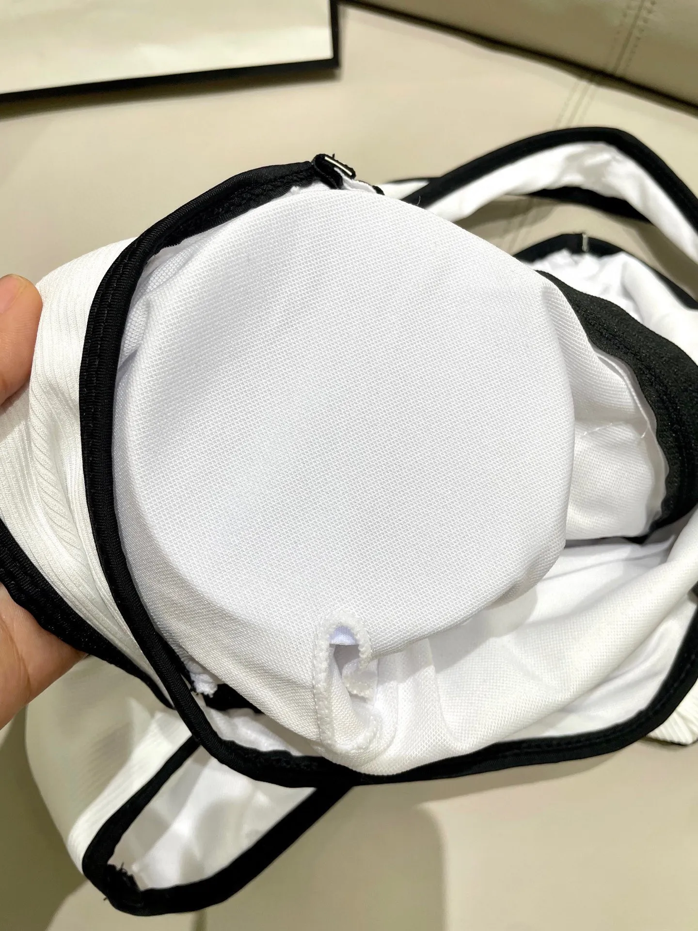 CHANEL ヴィンテージ ワンピース水着 ホワイト - 画像 (13)