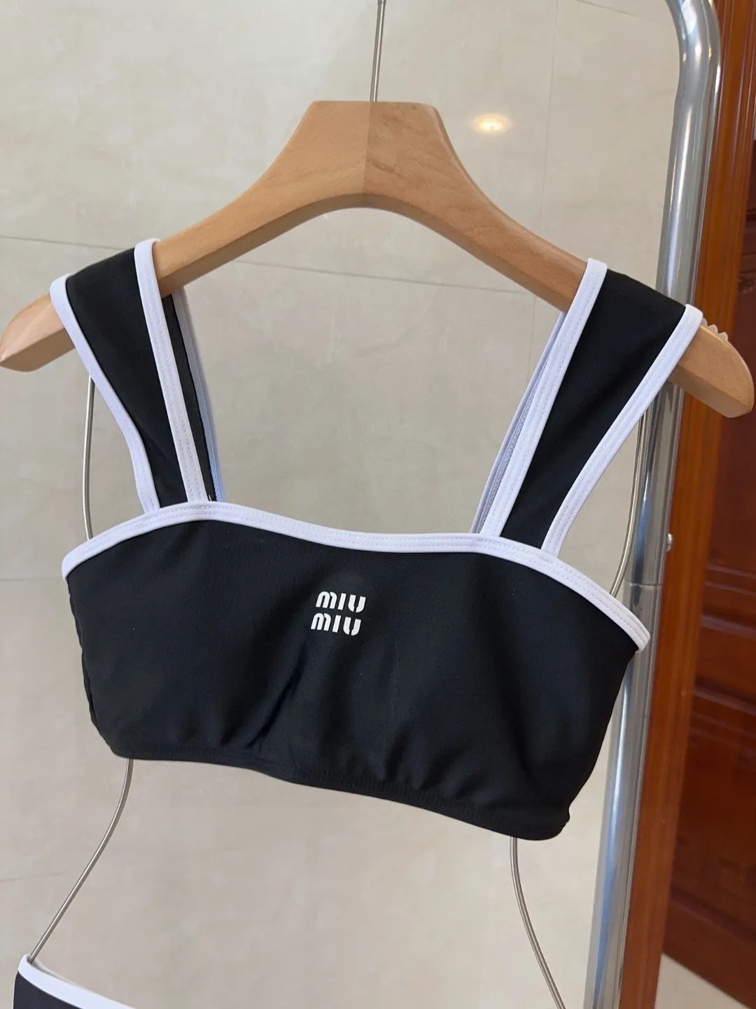 MIUMiu スイムウェアブラックビキニSMLサイズ - 画像 (4)