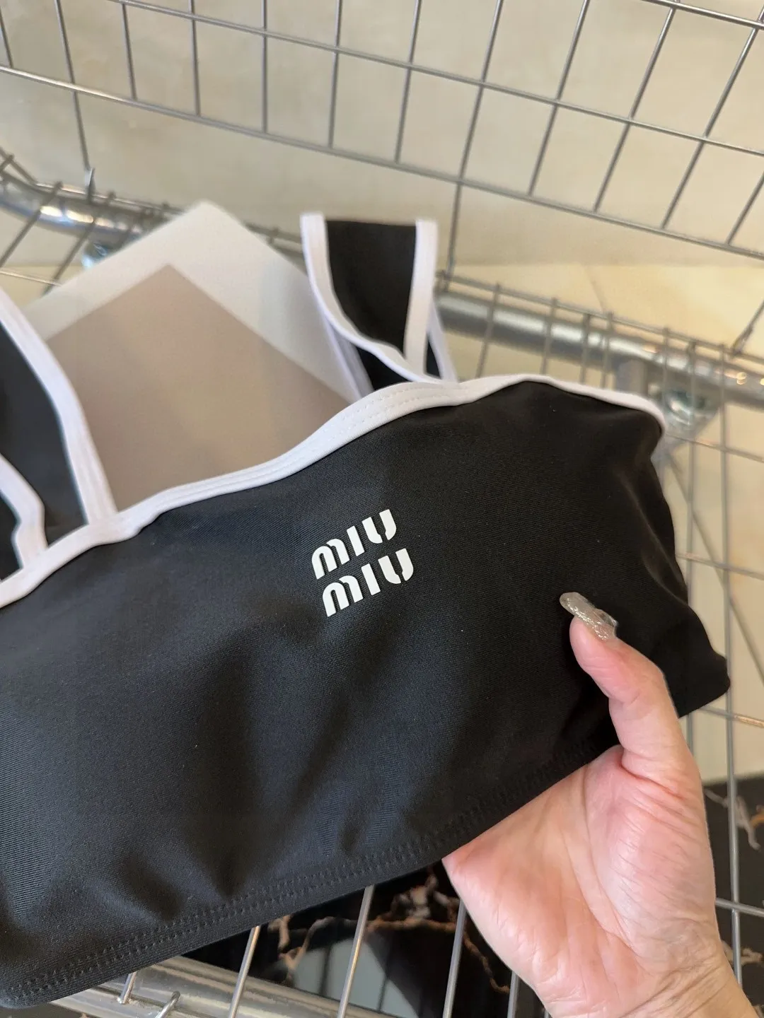 MIUMiu スイムウェアブラックビキニSMLサイズ - 画像 (8)