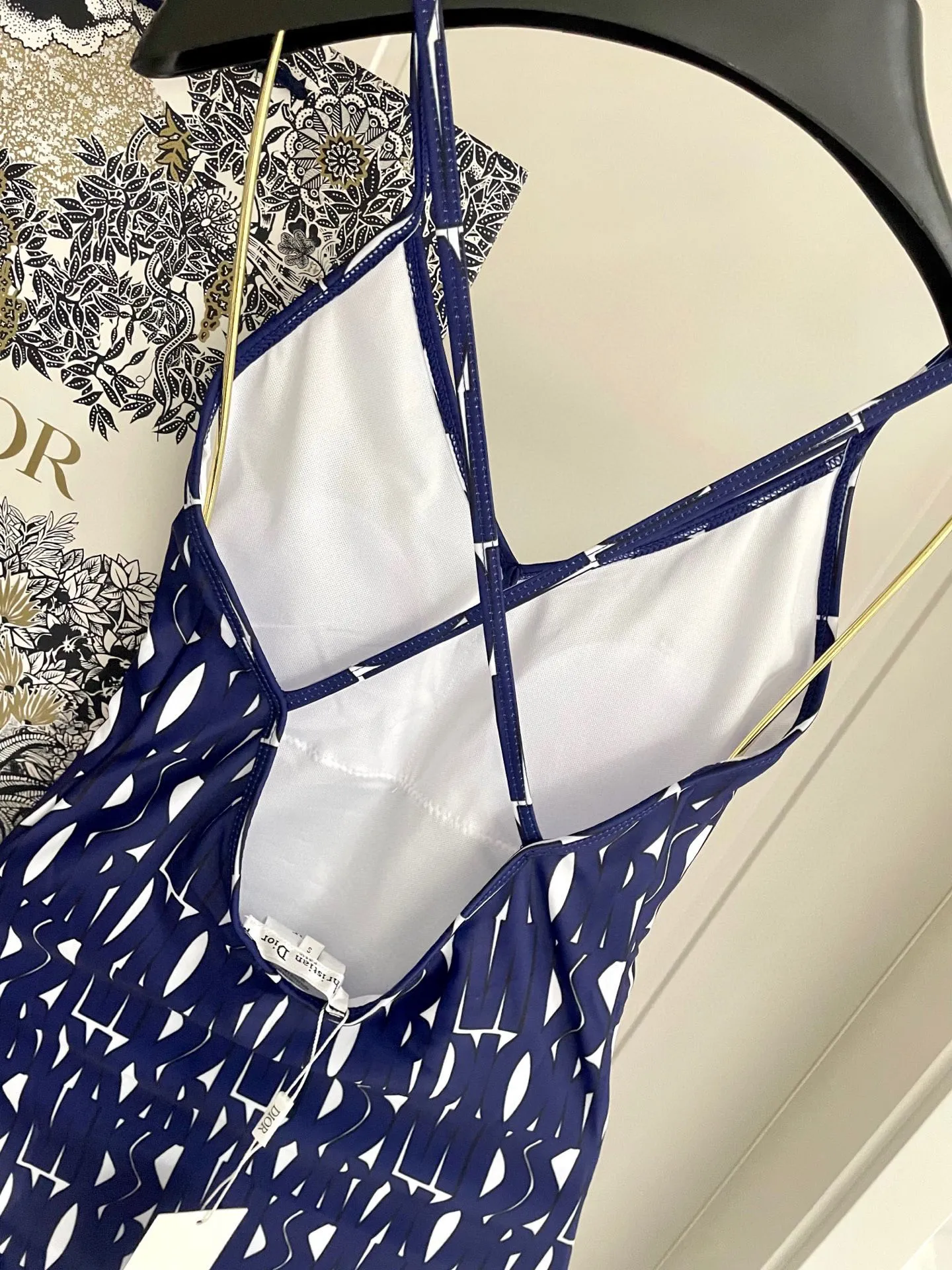 Christian Dior ネイビー柄ワンピース水着 - 画像 (5)