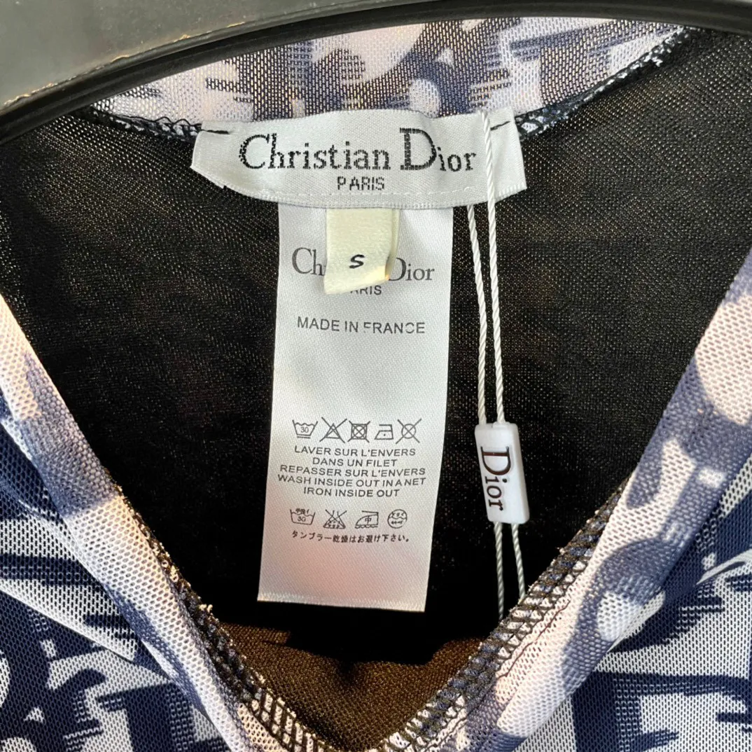 Christian Dior ブルー長袖ワンピース水着 - 画像 (8)