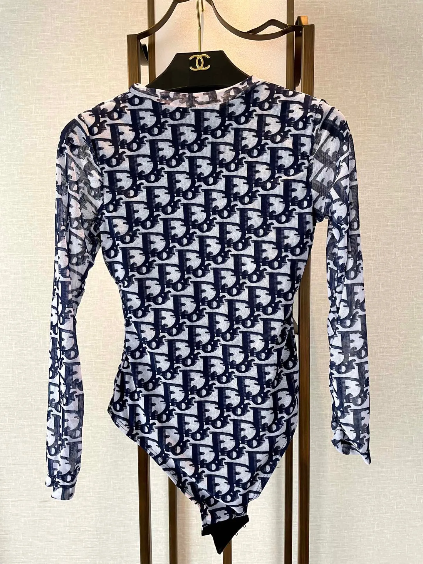 Christian Dior ブルー長袖ワンピース水着 - 画像 (10)