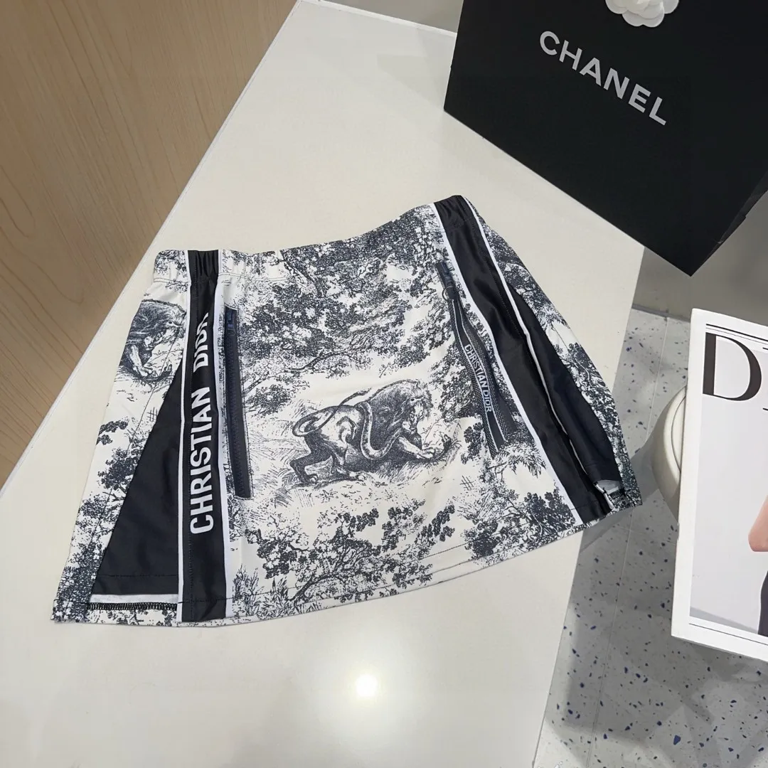 Christian Dior 白黒柄3点セットビキニ - 画像 (7)