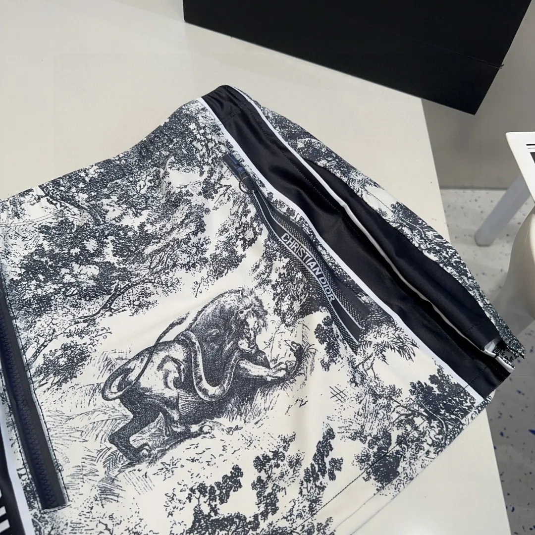 Christian Dior 白黒柄3点セットビキニ - 画像 (8)