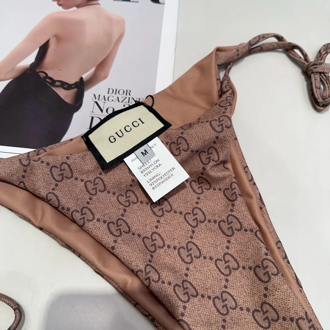 Gucciビキニブラウン紐デザインSMLサイズ - 画像 (7)