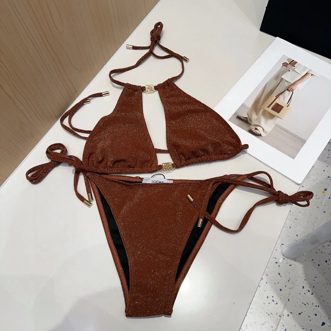 ロレウィブラウンセクシービキニSMLサイズ - 画像 (4)