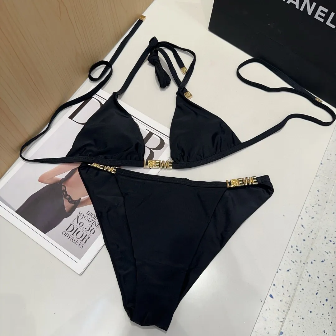 ロエウェ黒ビキニトライアングルスタイル - 画像 (4)