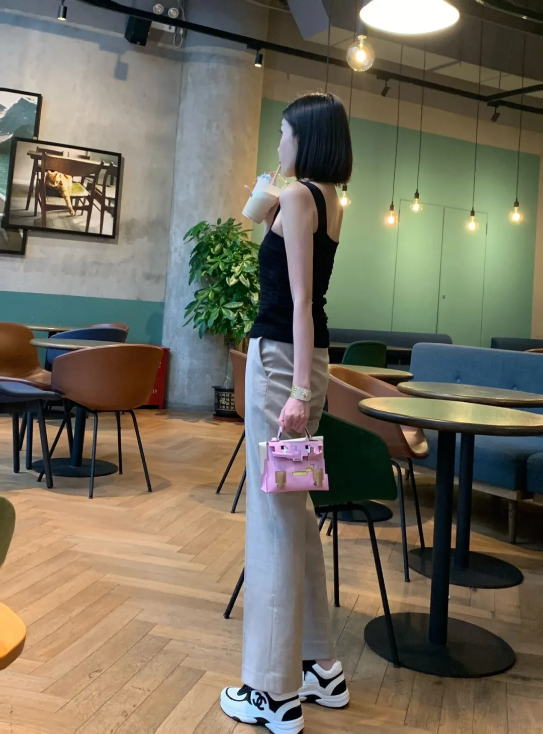 HERMÈS ドールピクト ショルダーバッグ ピンク - 画像 (3)