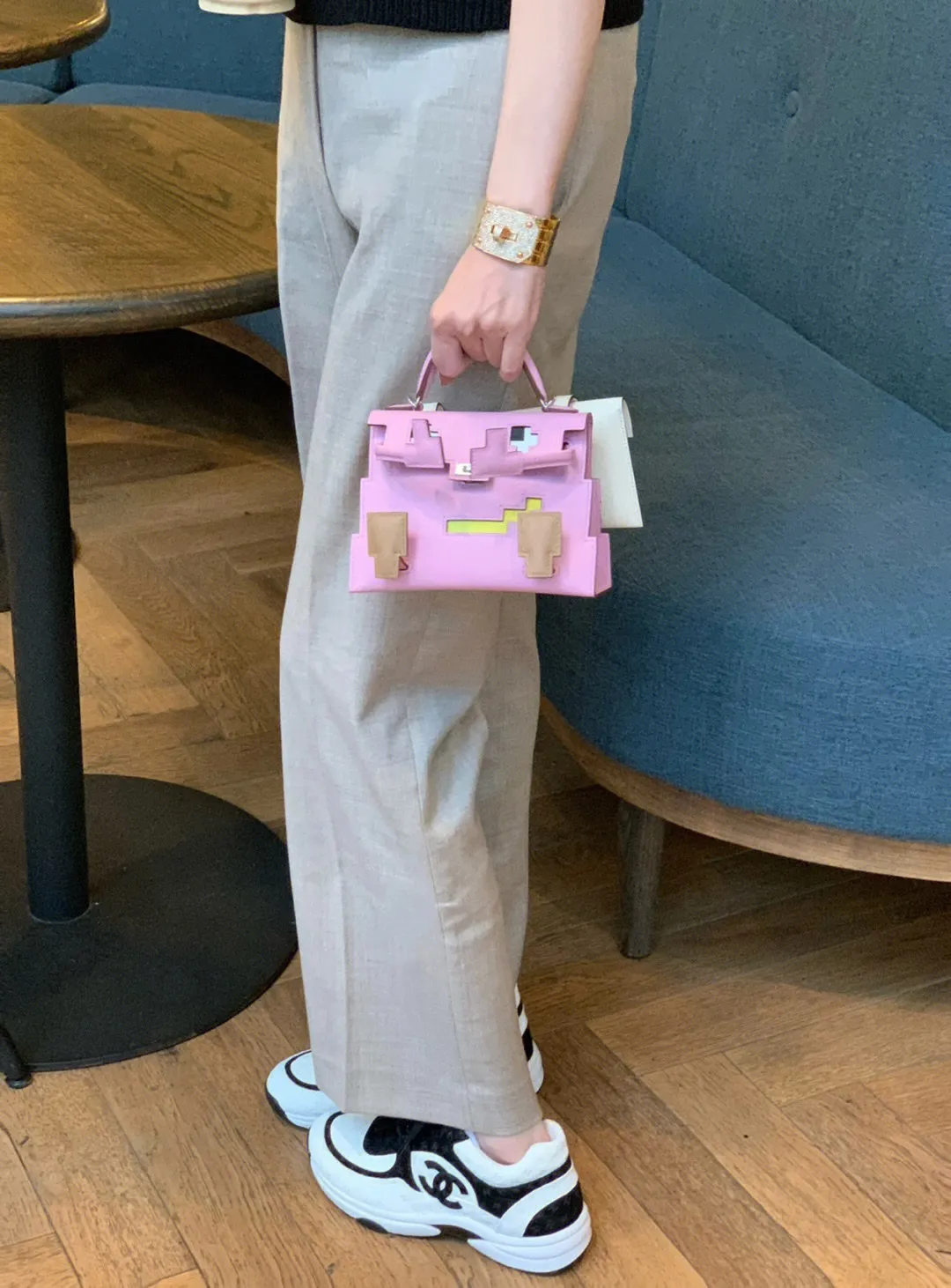 HERMÈS ドールピクト ショルダーバッグ ピンク - 画像 (7)