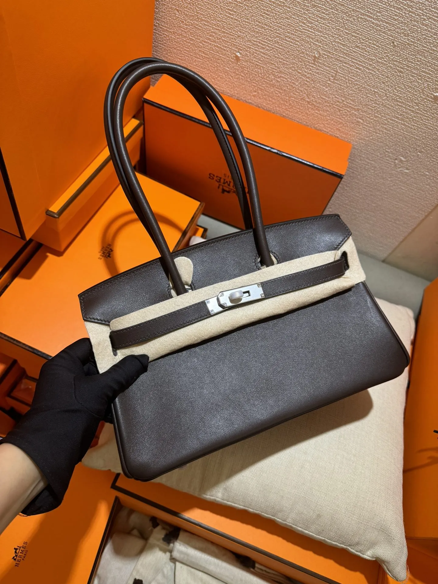 HERMES 2024年 Shoulder BK29 ダークブラウン