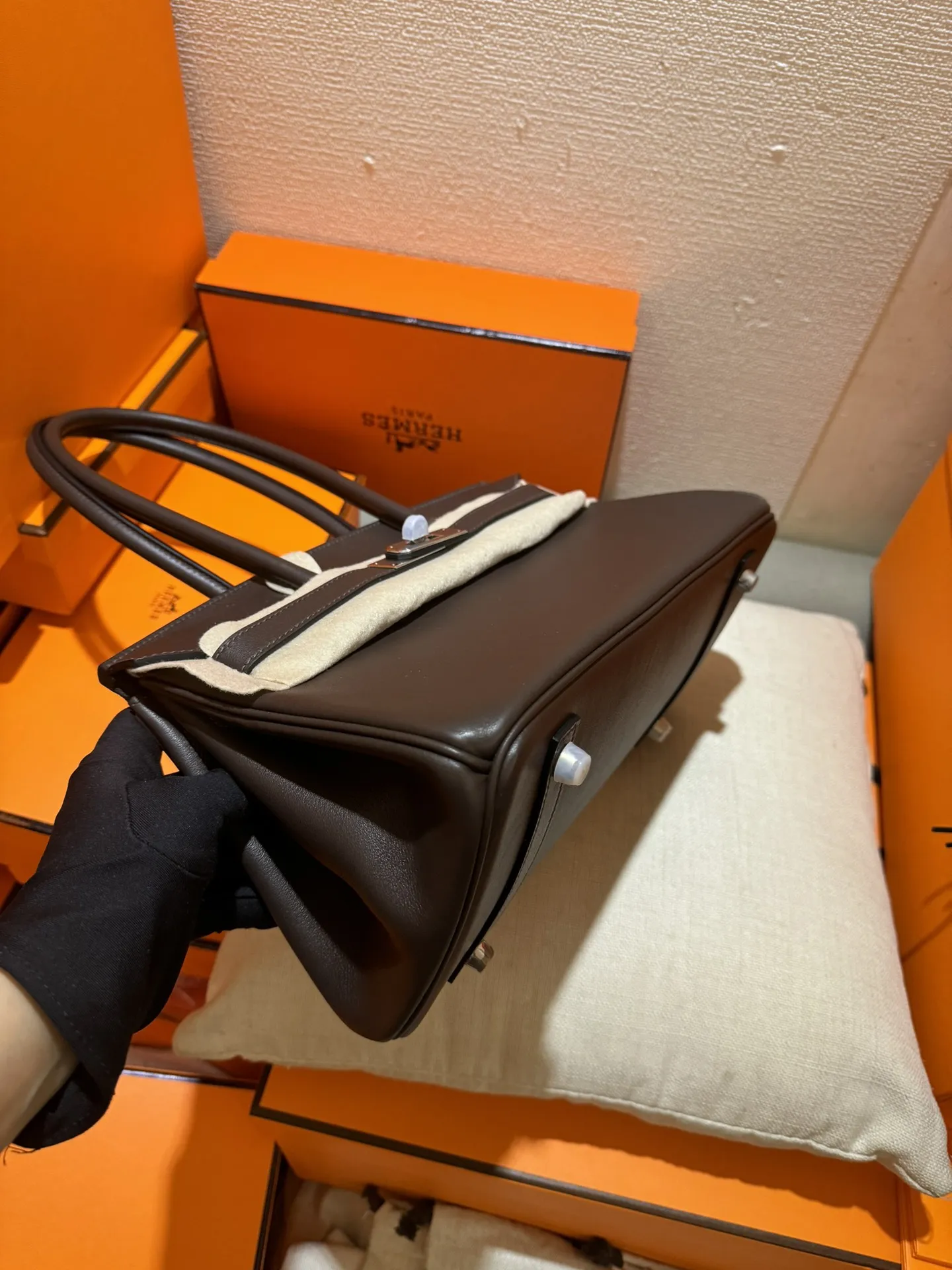 HERMES 2024年 Shoulder BK29 ダークブラウン - 画像 (4)