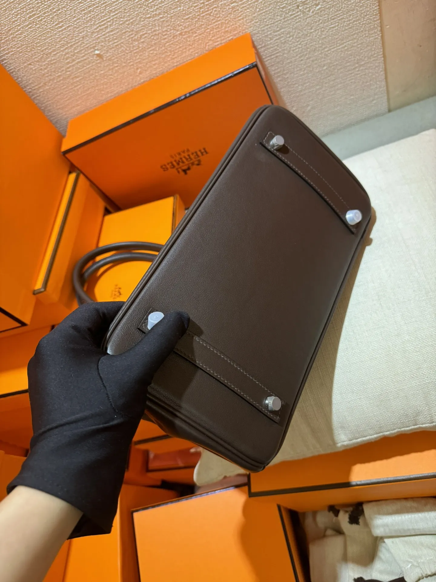 HERMES 2024年 Shoulder BK29 ダークブラウン - 画像 (5)
