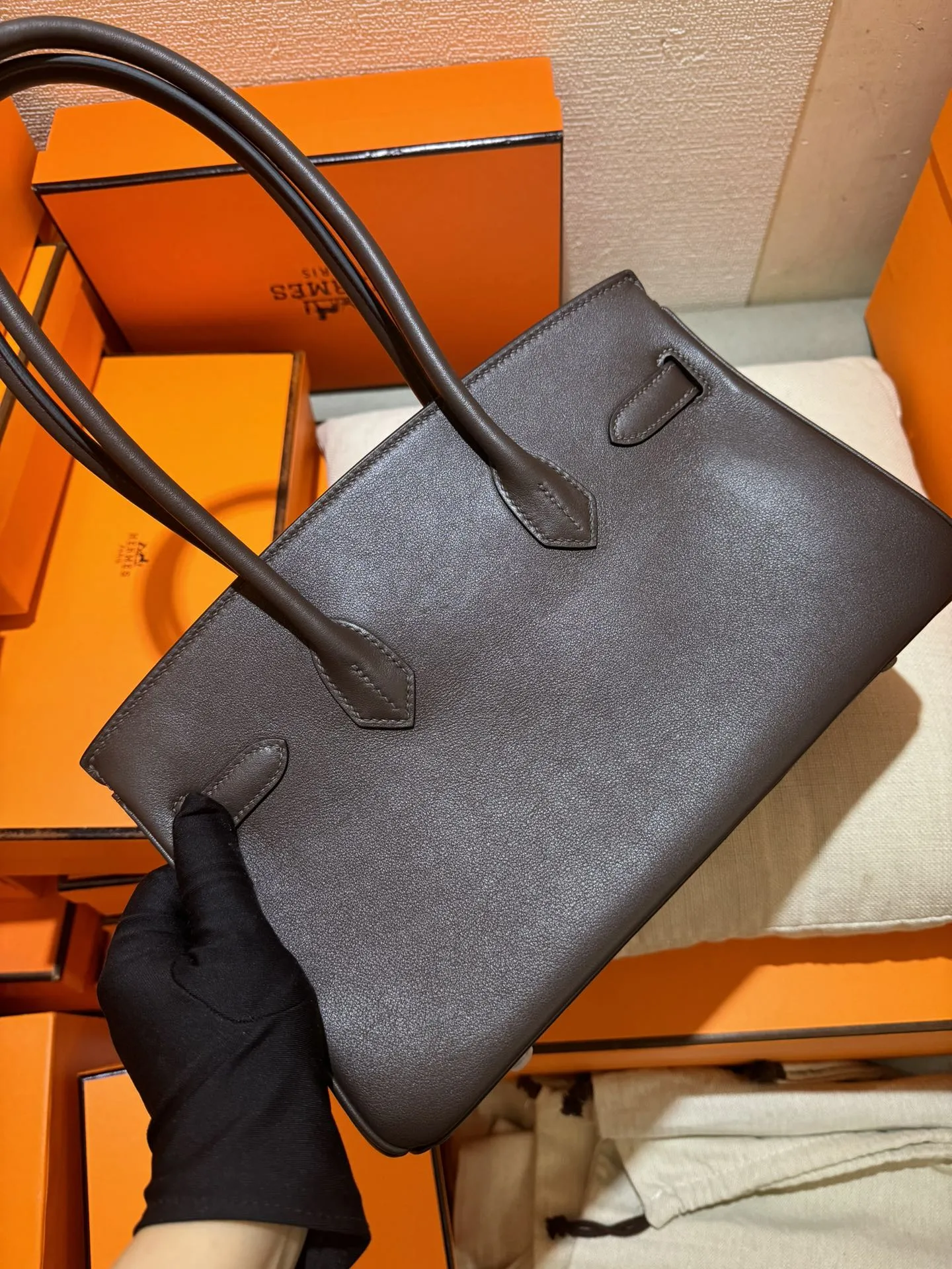 HERMES 2024年 Shoulder BK29 ダークブラウン - 画像 (6)