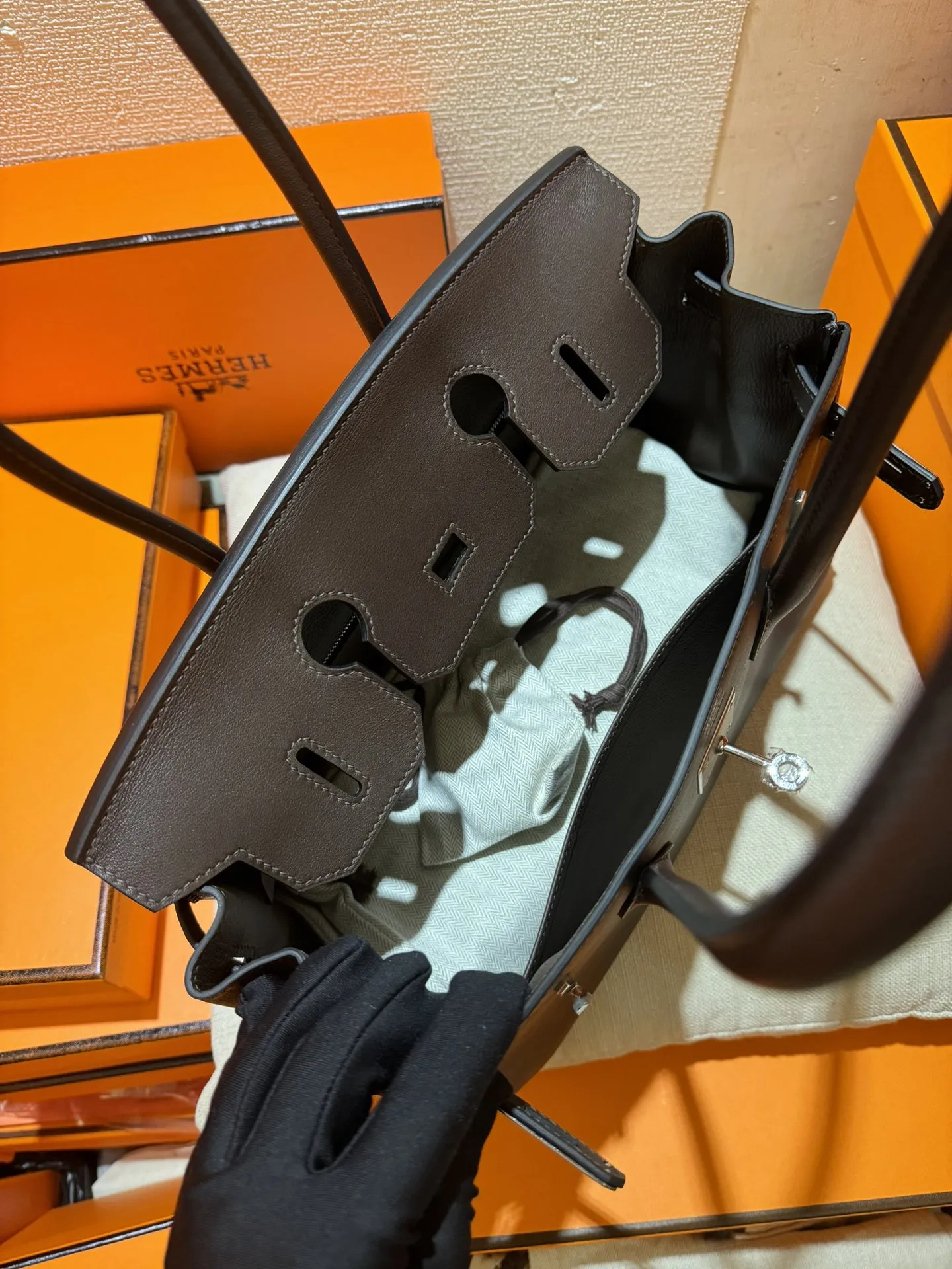 HERMES 2024年 Shoulder BK29 ダークブラウン - 画像 (8)