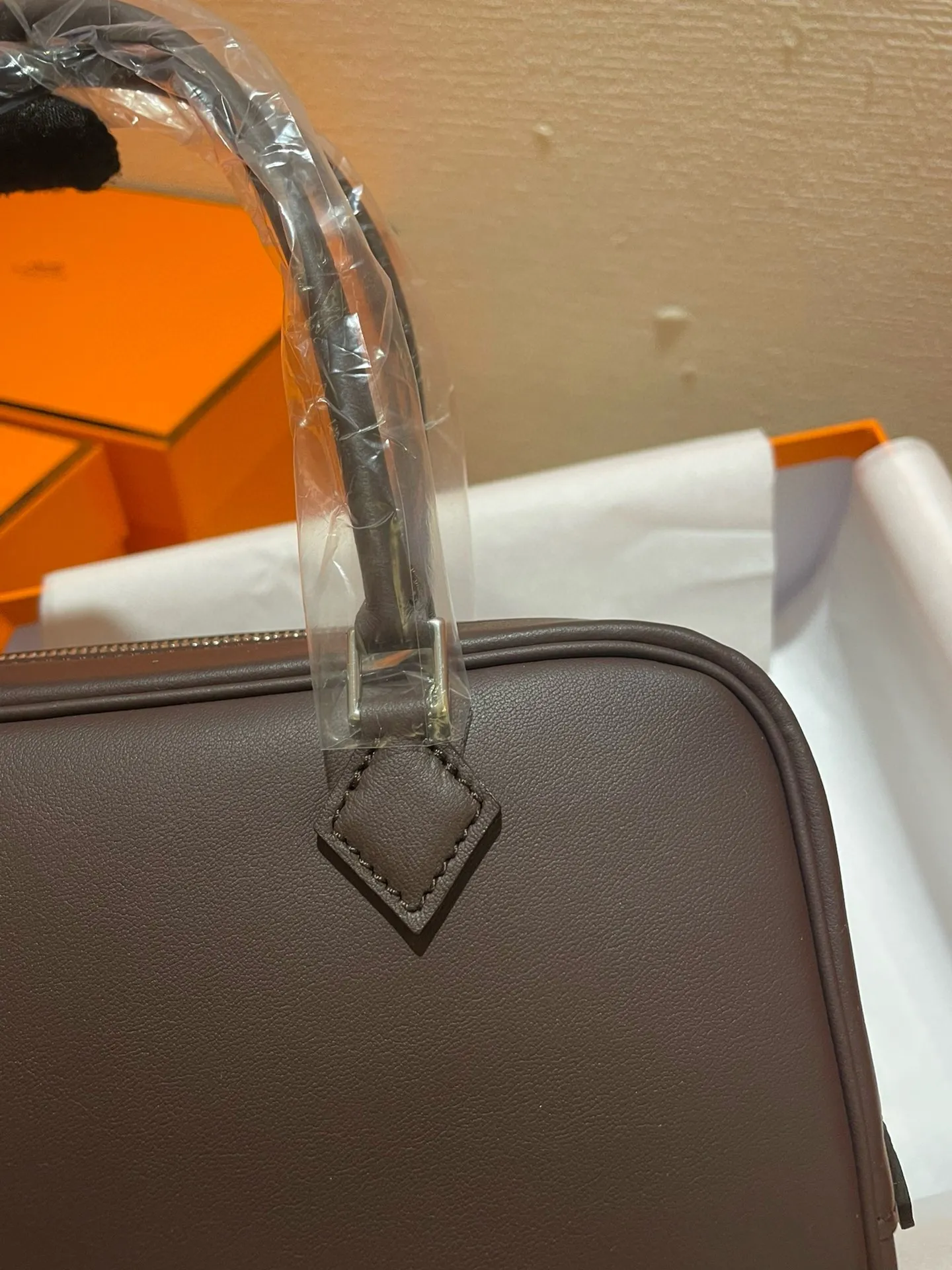 Hermès Plume mini 22 中古ハンドバッグ - 画像 (6)