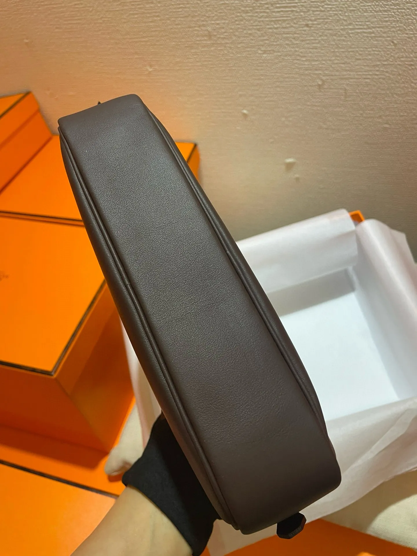 Hermès Plume mini 22 中古ハンドバッグ - 画像 (10)