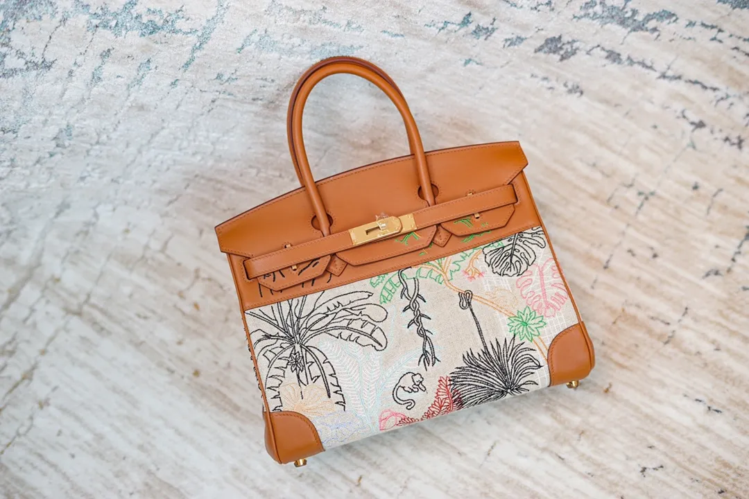 エルメス ファウブール トロピカル バーキン 30cm スウィフト