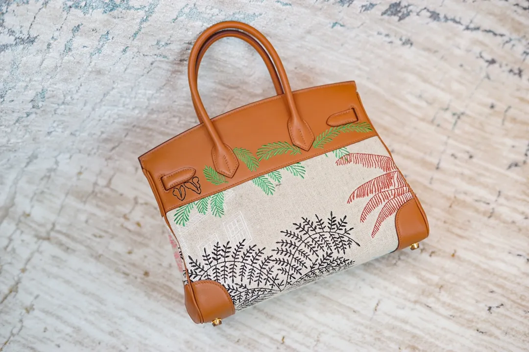 エルメス ファウブール トロピカル バーキン 30cm スウィフト - 画像 (4)