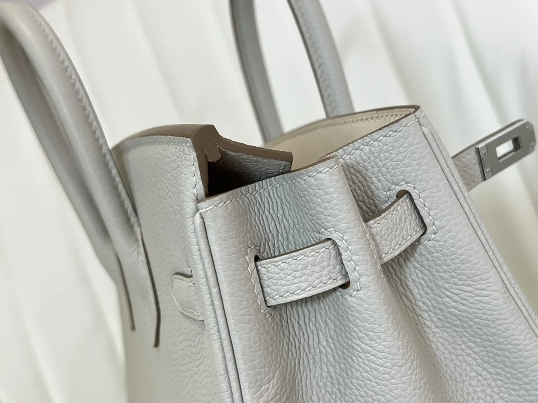Hermès Birkin25 パールグレーとナタクリーム スタイル - 画像 (7)