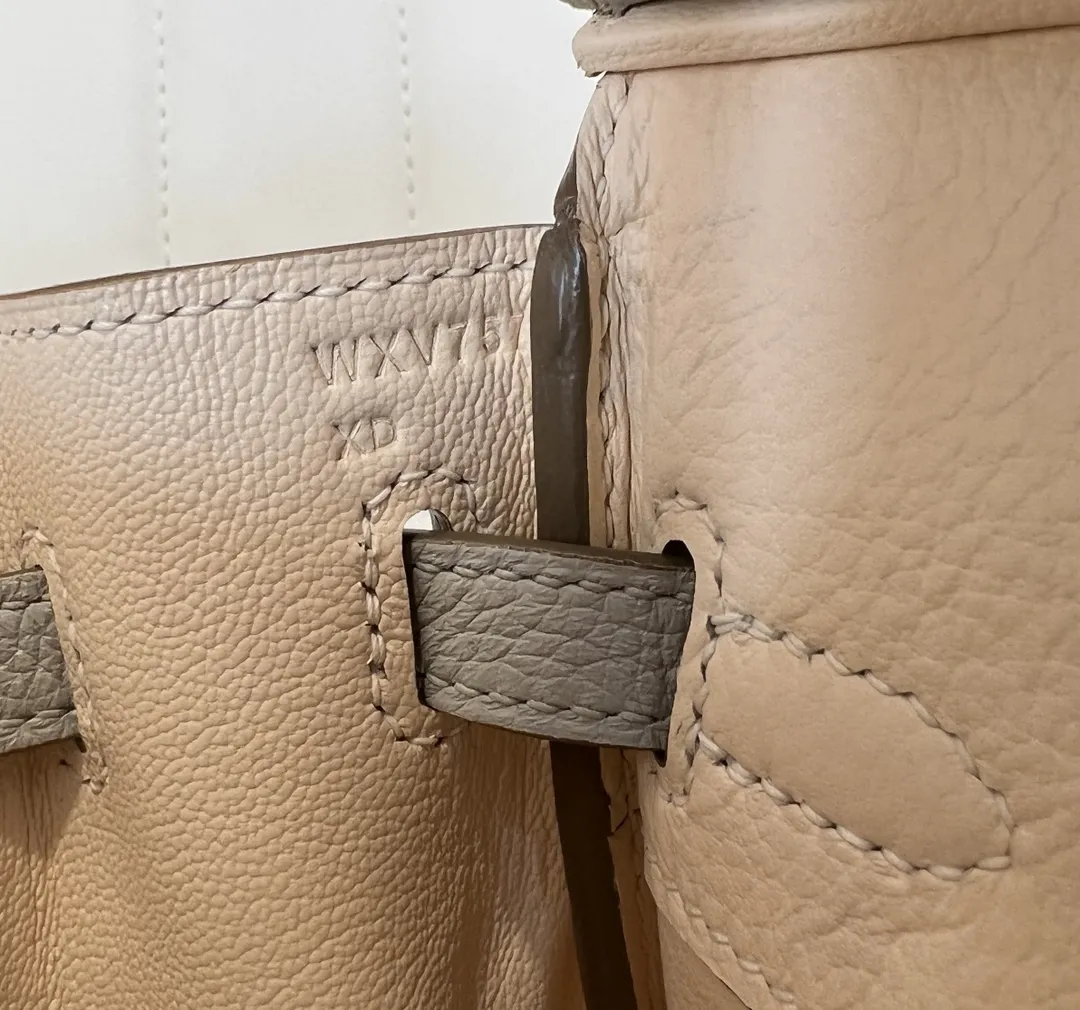 Hermès Birkin25 パールグレーとナタクリーム スタイル - 画像 (9)