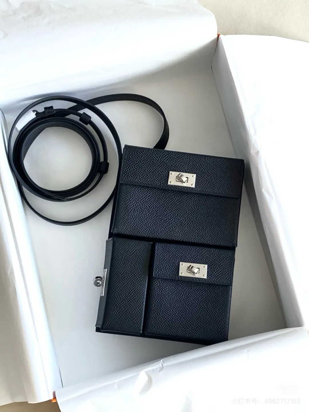 Hermès 2024春夏 Kelly Multi Pocket To Go ブラック