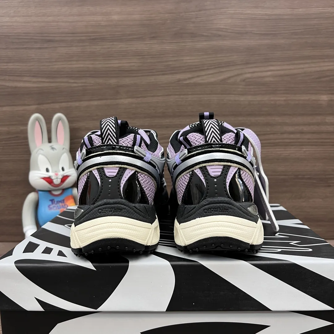 OFF-WHITE Be Right Back ダストピンクのローカットスニーカー - 画像 (5)