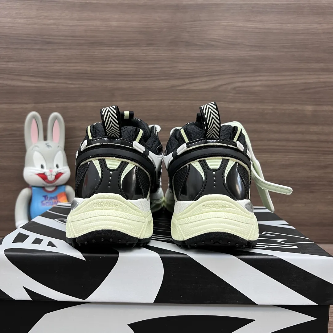 OFF-WHITE Be Right Back 黒色 ローカットスニーカー - 画像 (5)