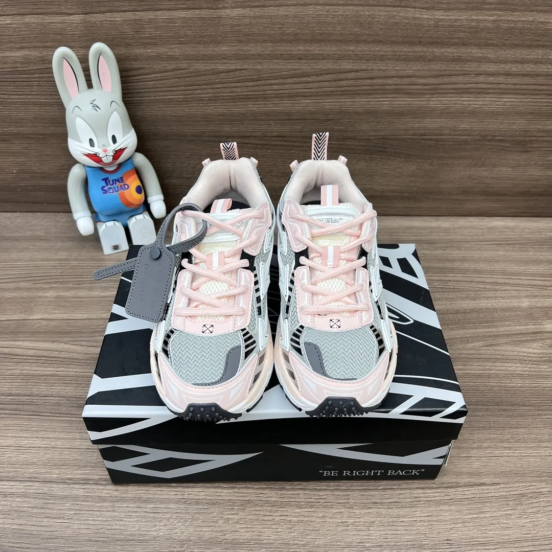 OFF-WHITE Be Right Back ピンク系スニーカー - 画像 (3)