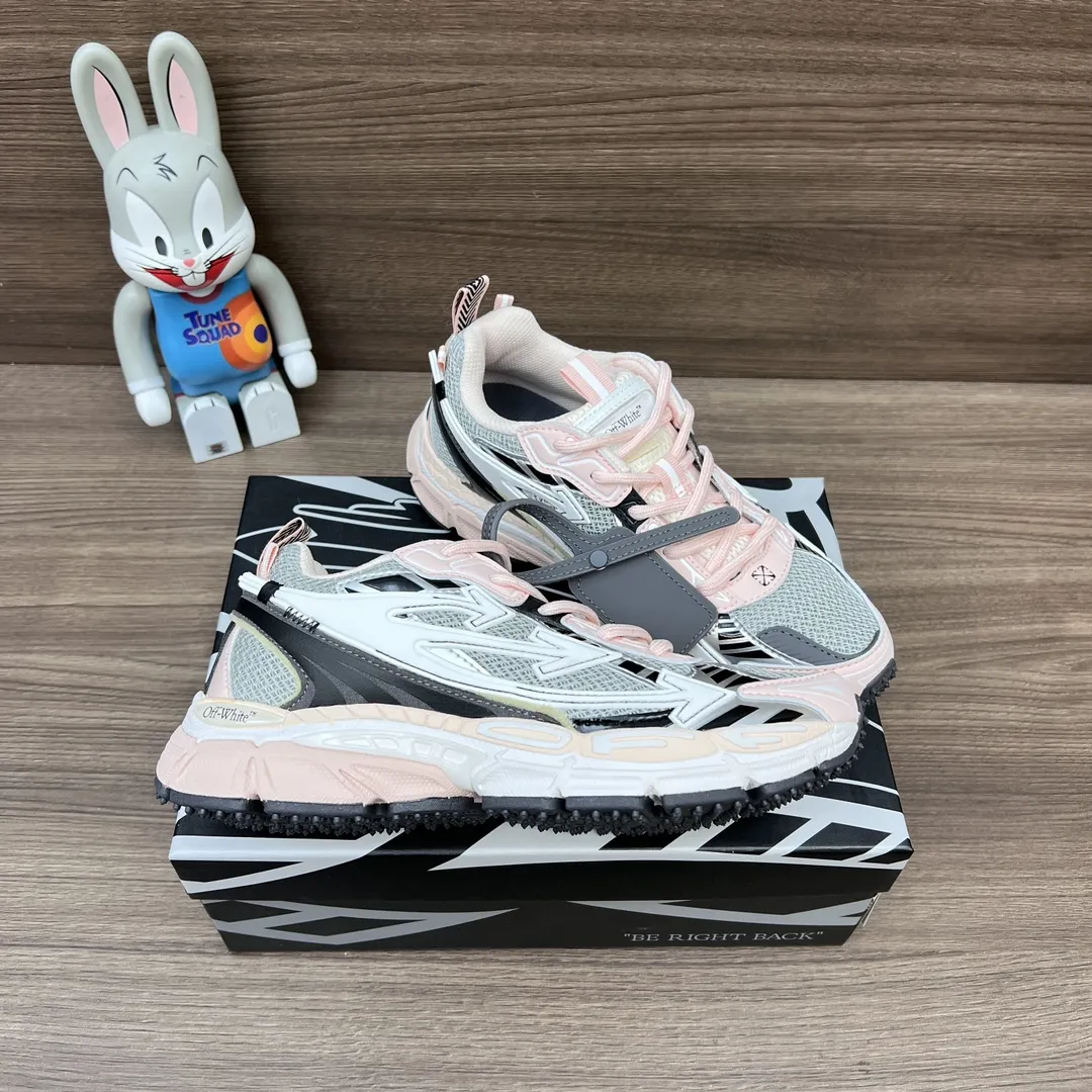 OFF-WHITE Be Right Back ピンク系スニーカー - 画像 (6)