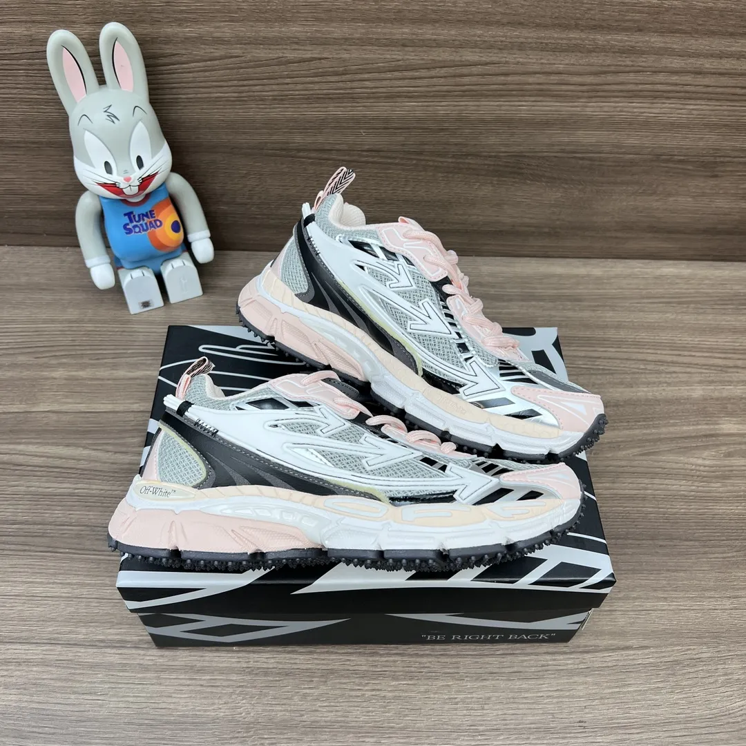 OFF-WHITE Be Right Back ピンク系スニーカー - 画像 (7)