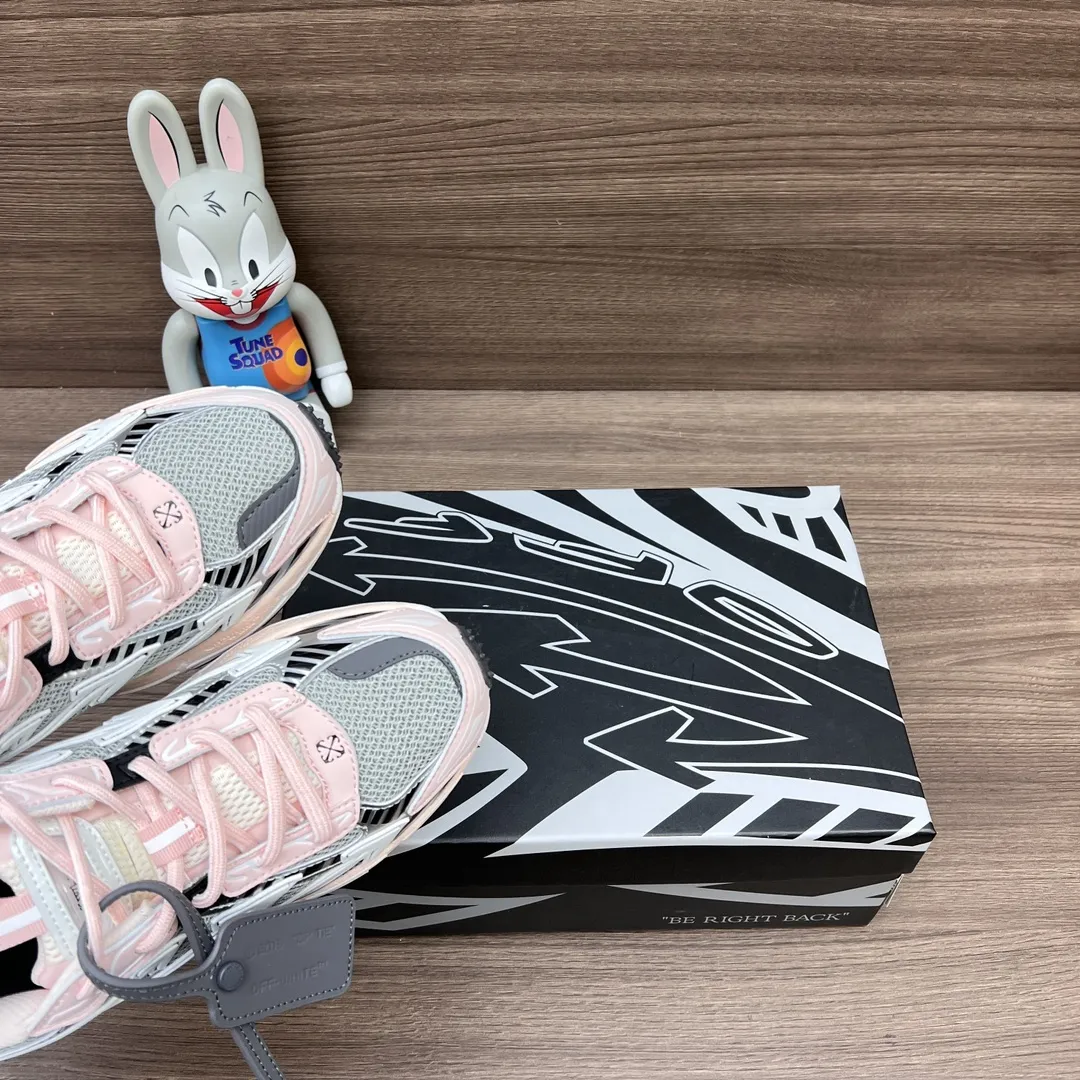 OFF-WHITE Be Right Back ピンク系スニーカー - 画像 (8)