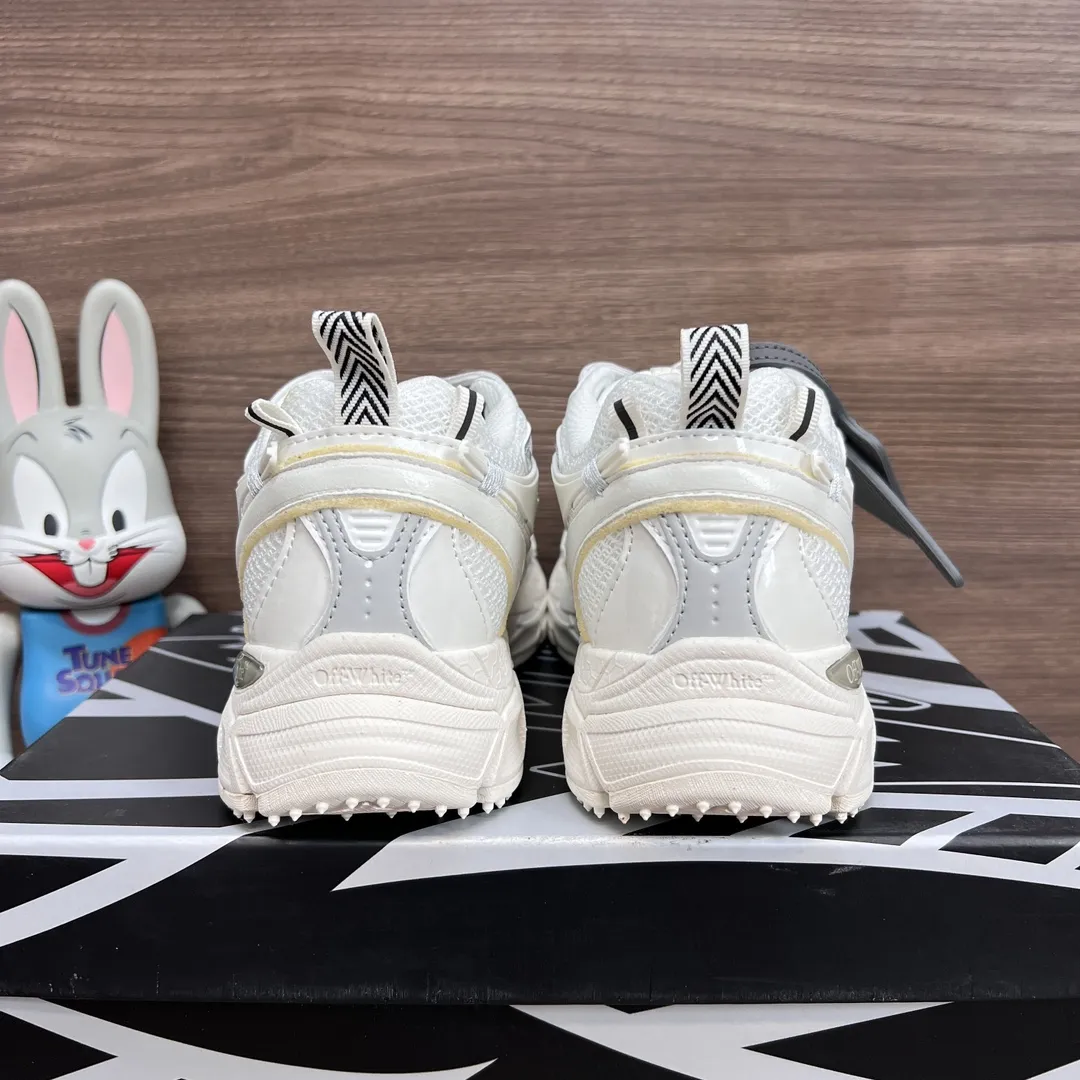 OFF-WHITE Be Right Back 白 レースアップカジュアルシューズ - 画像 (5)