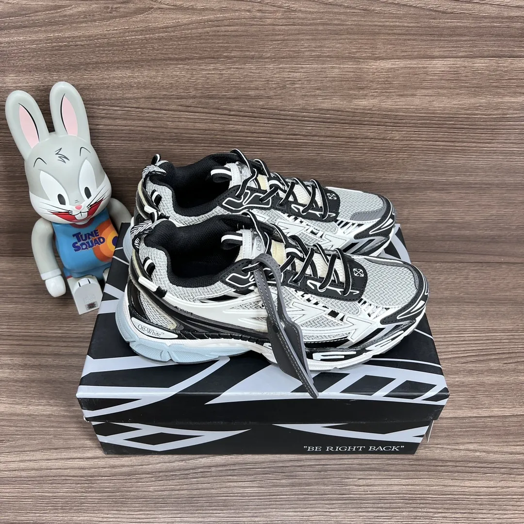 OFF-WHITE Be Right Back グレー系スニーカー - 画像 (4)