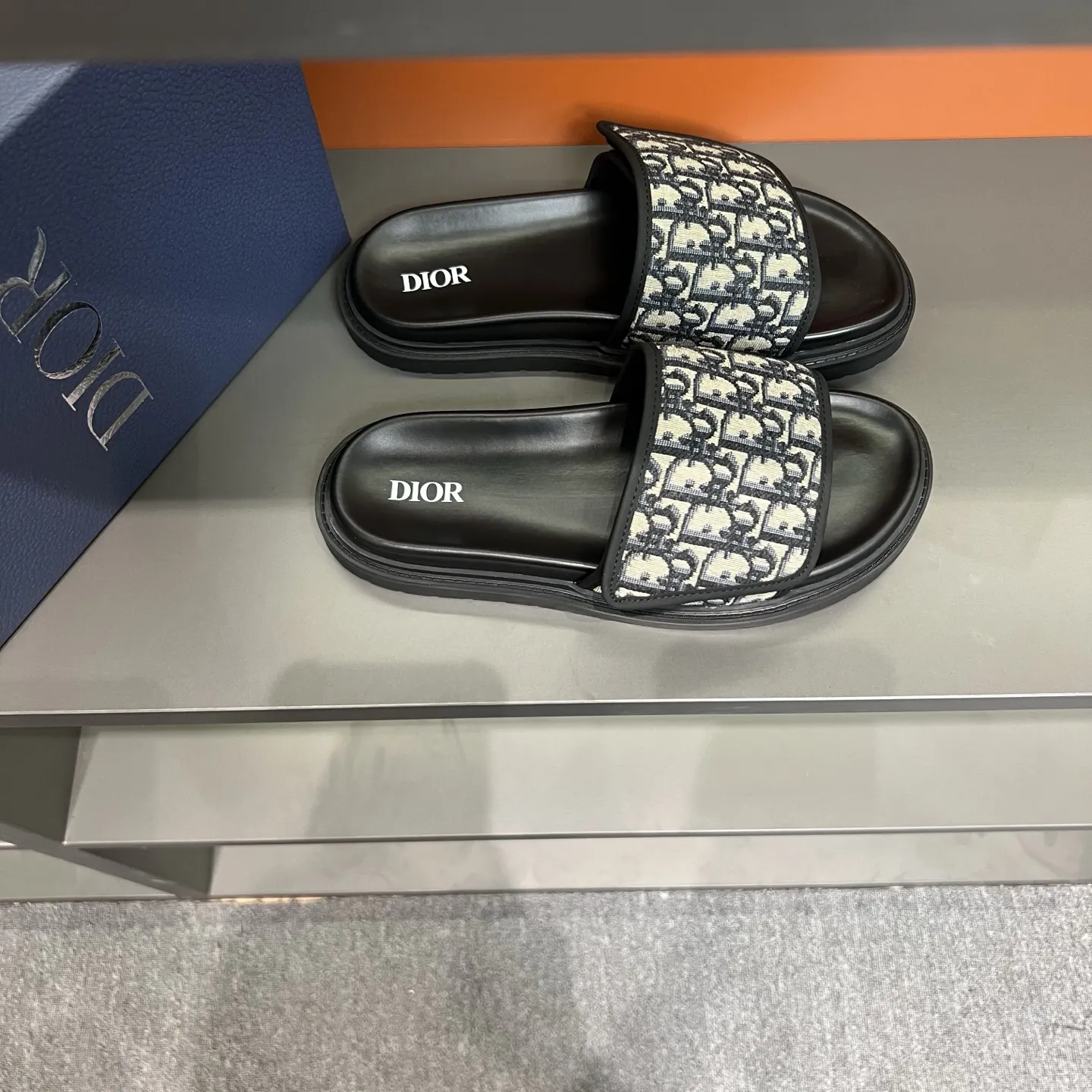 Christian Dior ブラック Jacquardスリッパ - 画像 (4)