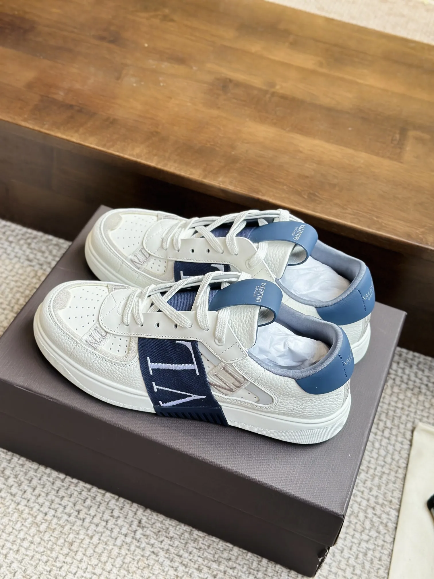 ヴァレンティノガラヴァニ ホワイト 3D織帯スニーカー - 画像 (8)