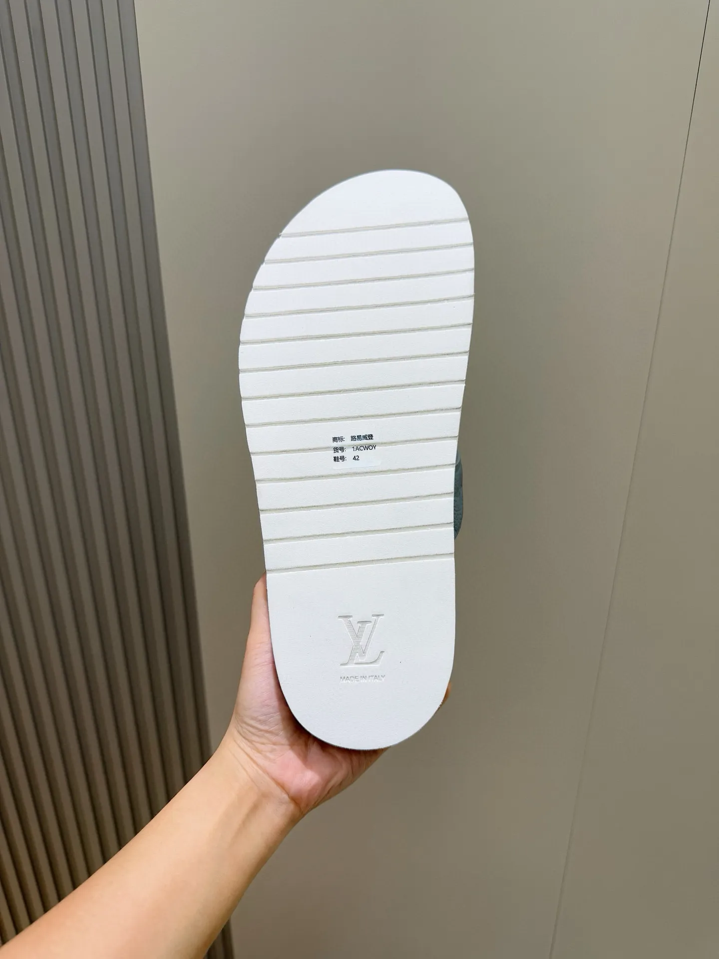 LOUIS VUITTON ブルー OASIS サンダル - 画像 (7)