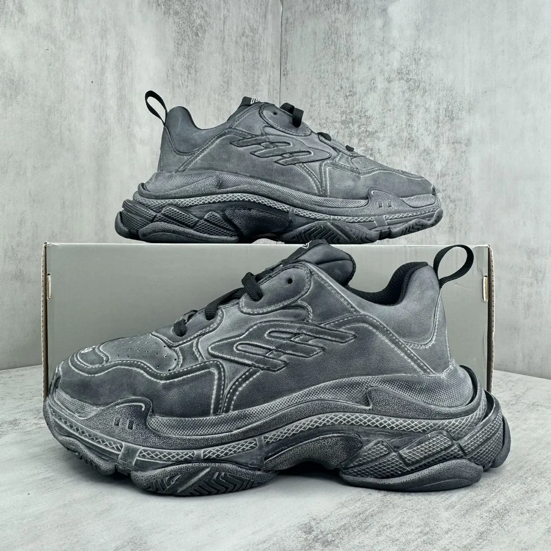 BALENCIAGA 25ss Triple S グレーダッドシューズ - 画像 (10)