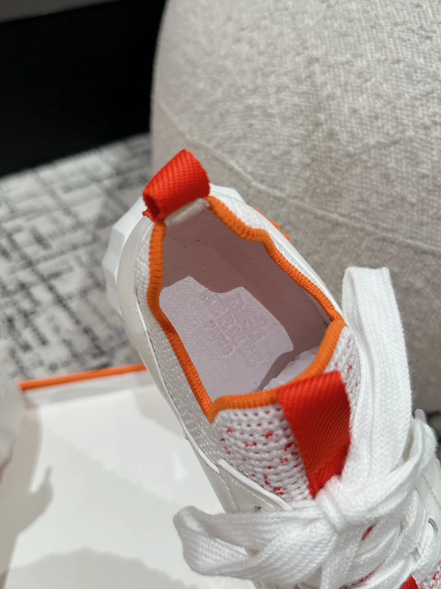 エルメス 厚底スニーカー レッド ホワイト - 画像 (10)