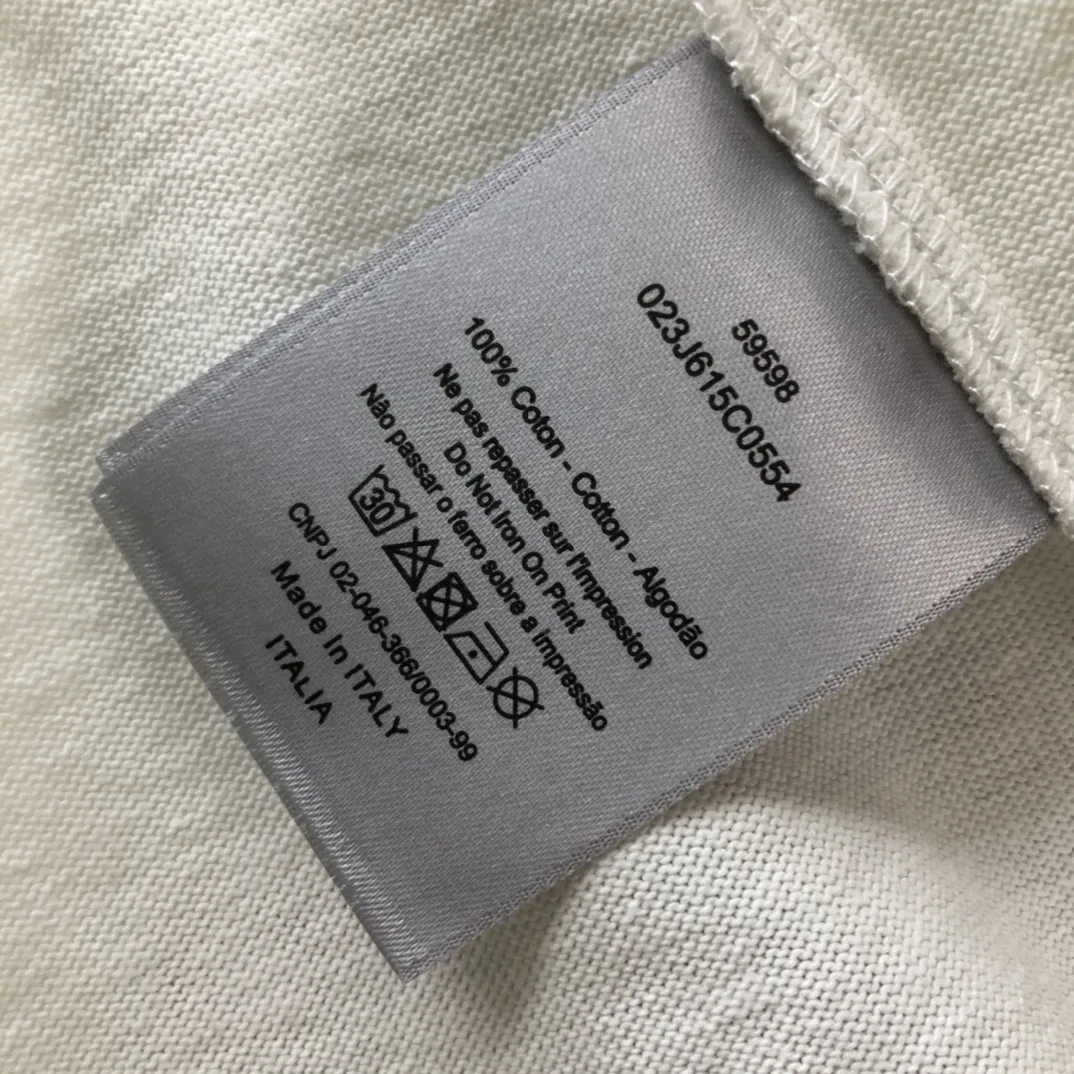 Christian Dior ホワイトTシャツ Dior Tears - 画像 (9)