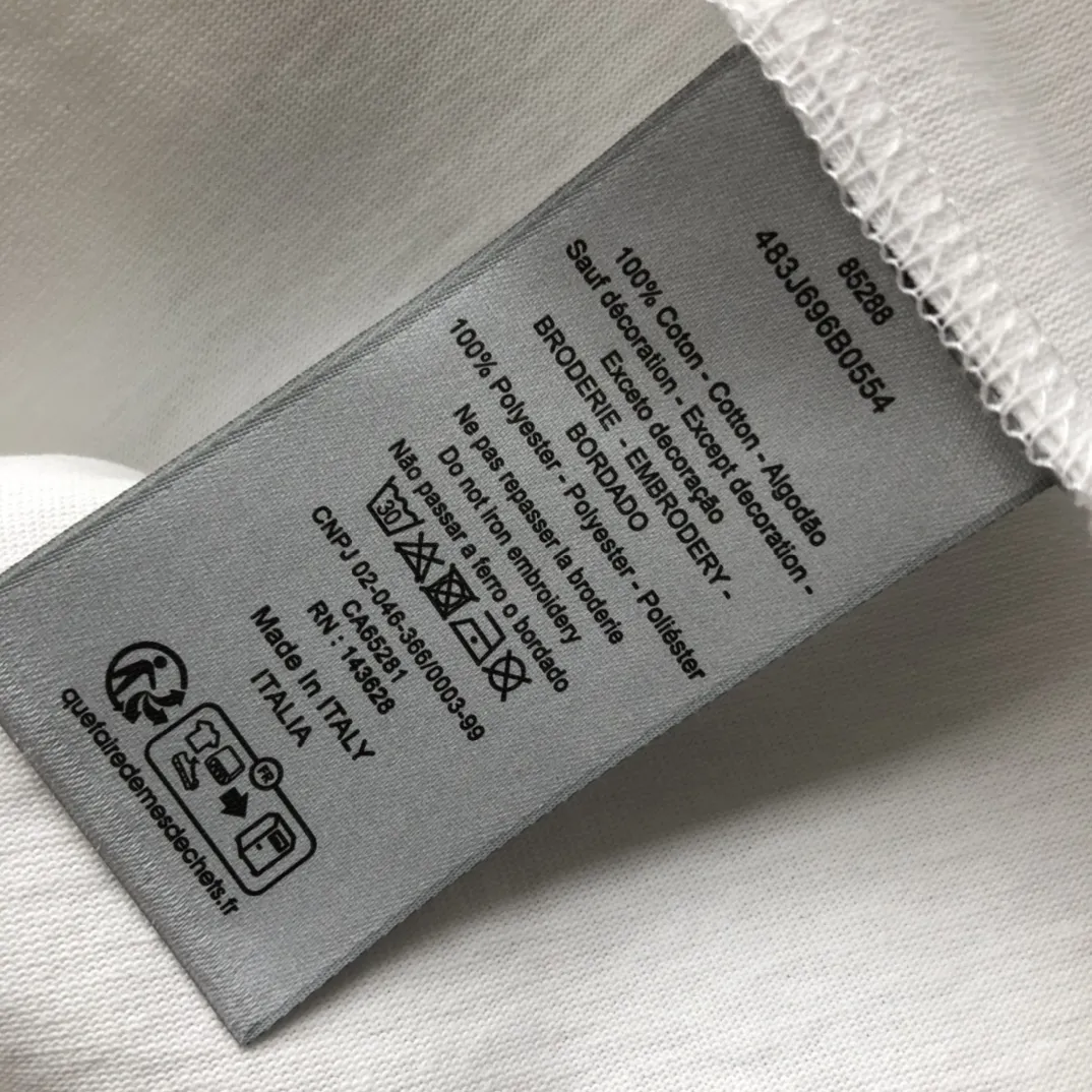 Christian Dior Couture 白 T恤 2024SS - 画像 (9)