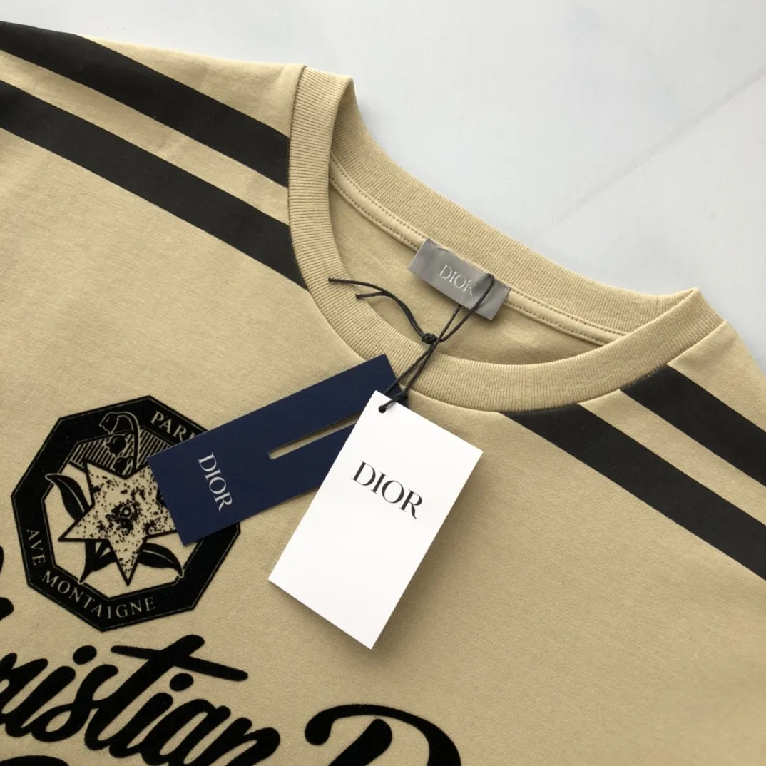 Christian Dior Couture ベージュ ストライプTシャツ - 画像 (5)